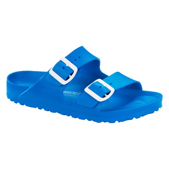 blue waterproof birkenstocks